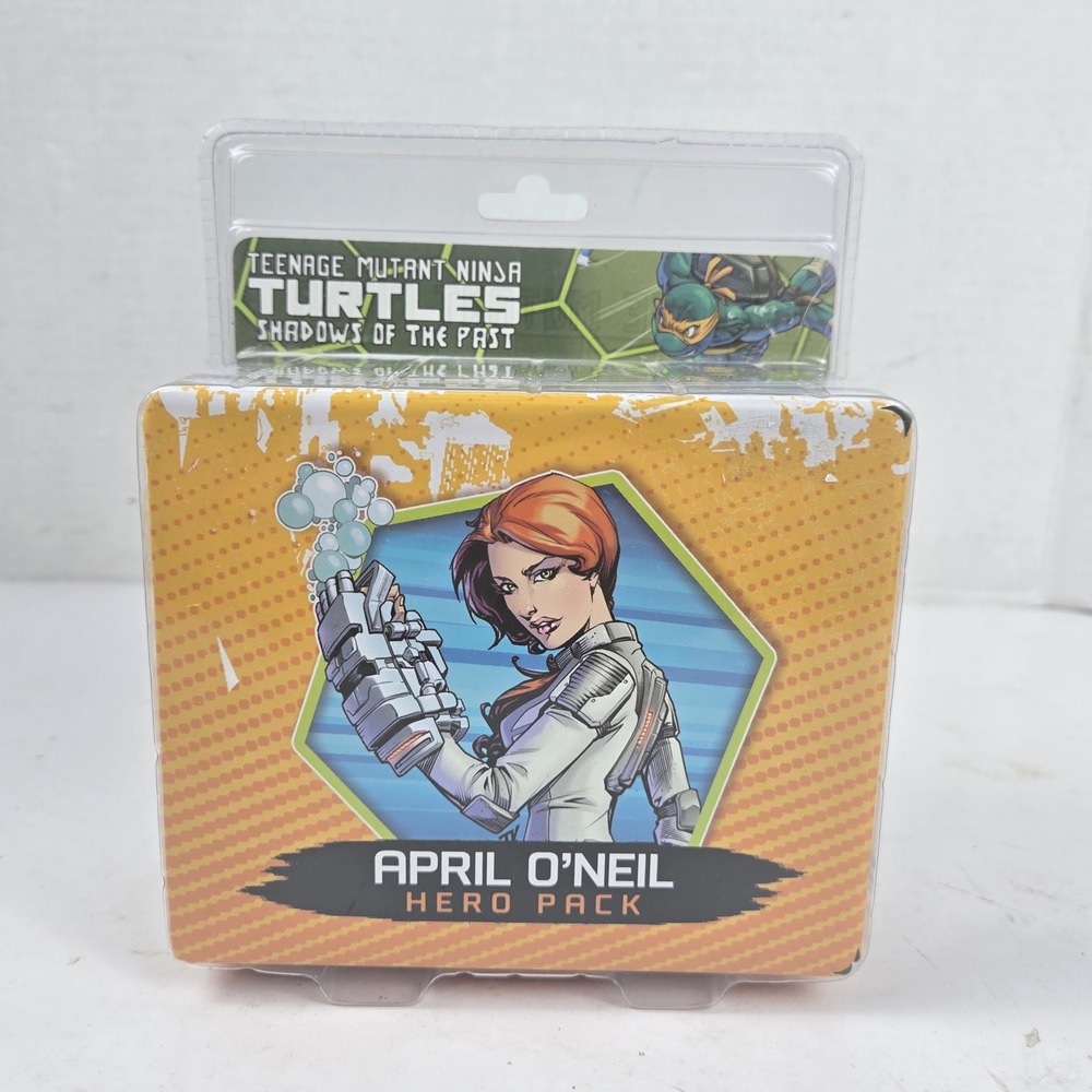 IDW TMNT Shadows of the Past April‎ O'Neil Hero Pack Board Game Expansion New